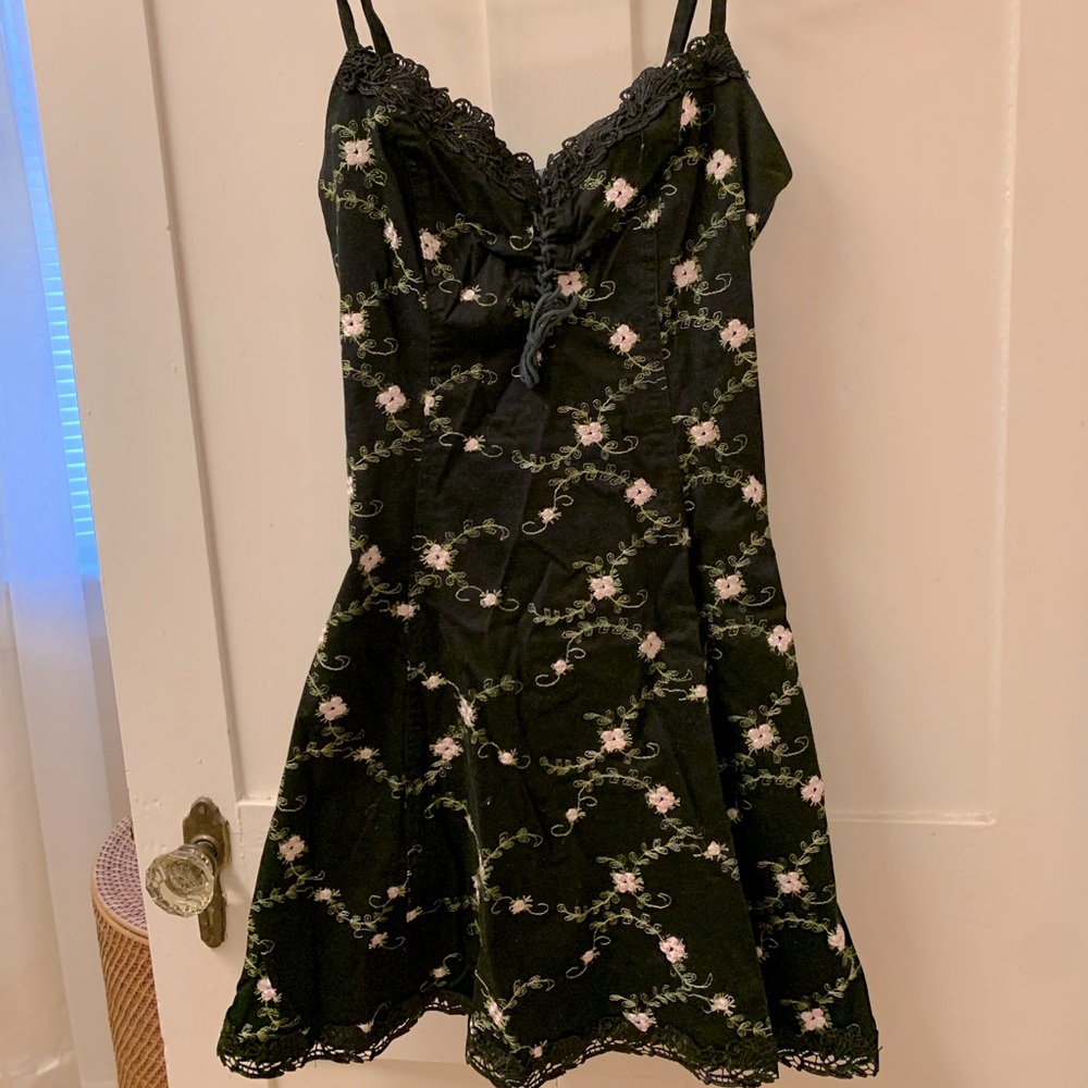 Betsey Johnson - Fit and Flare embroidered Dress